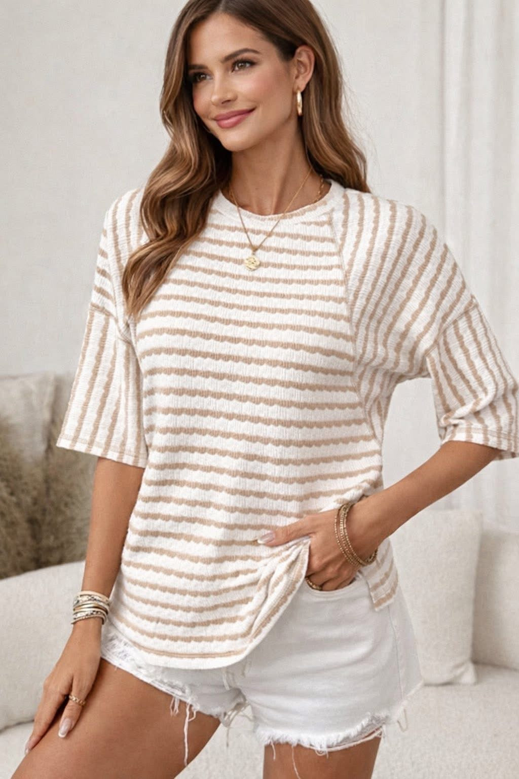 Willow Lane Stripe Top