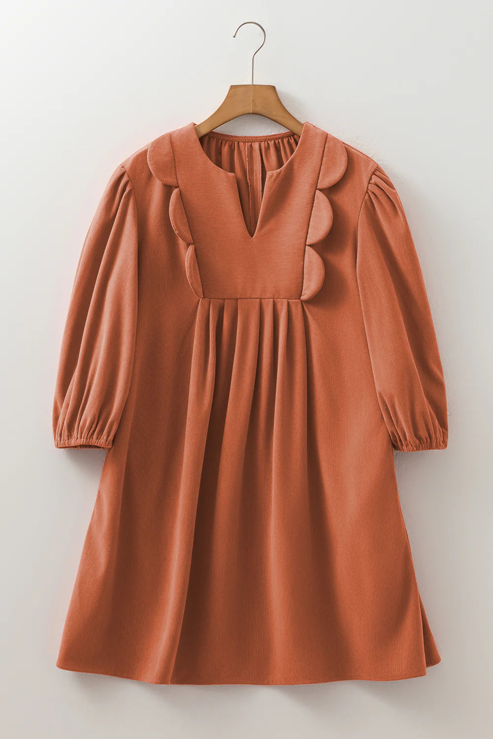 Cinnamon Corduroy Dress