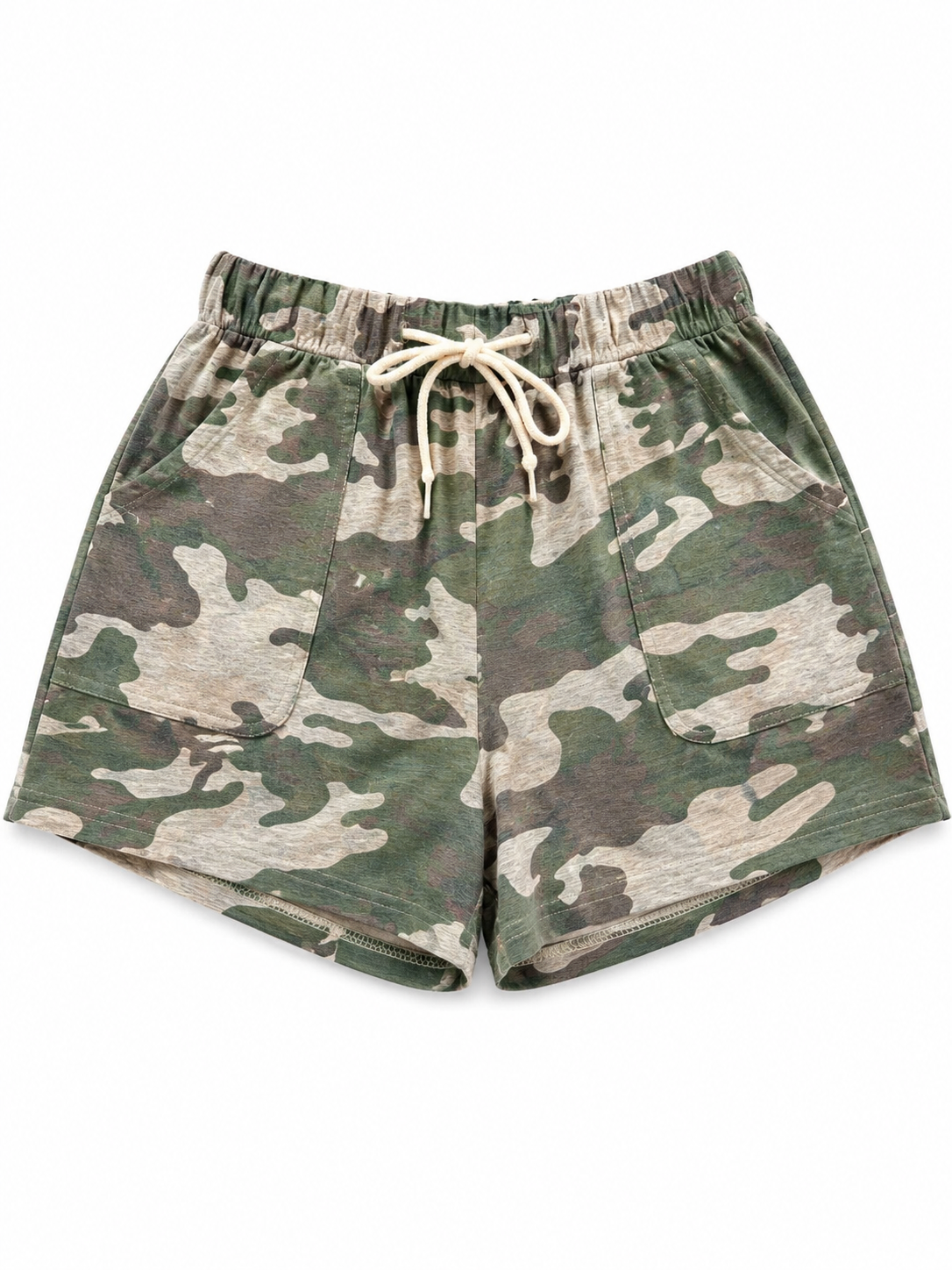 Weekend Camo Drawstring Shorts