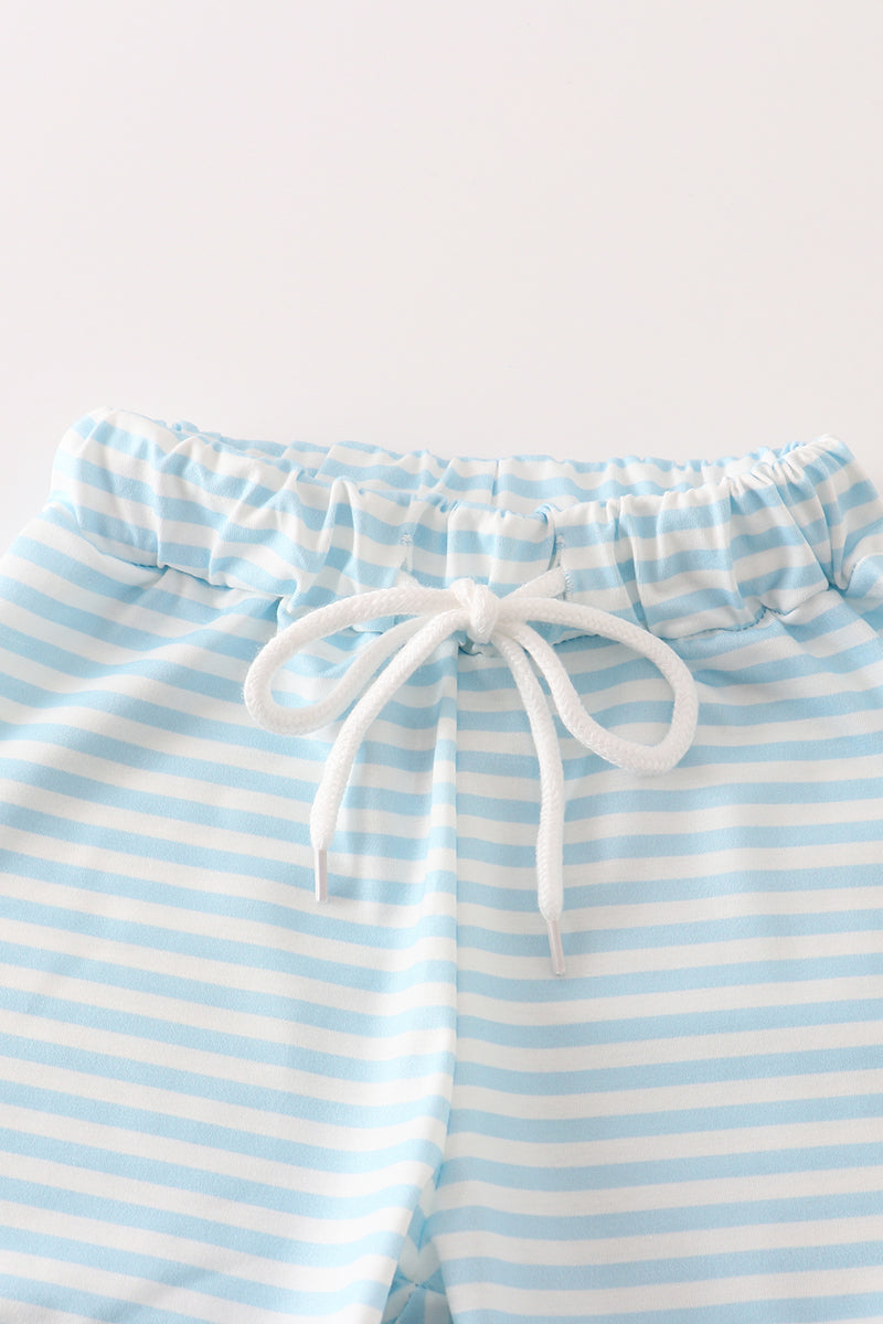 Sky Cow Embroidered Boy Set