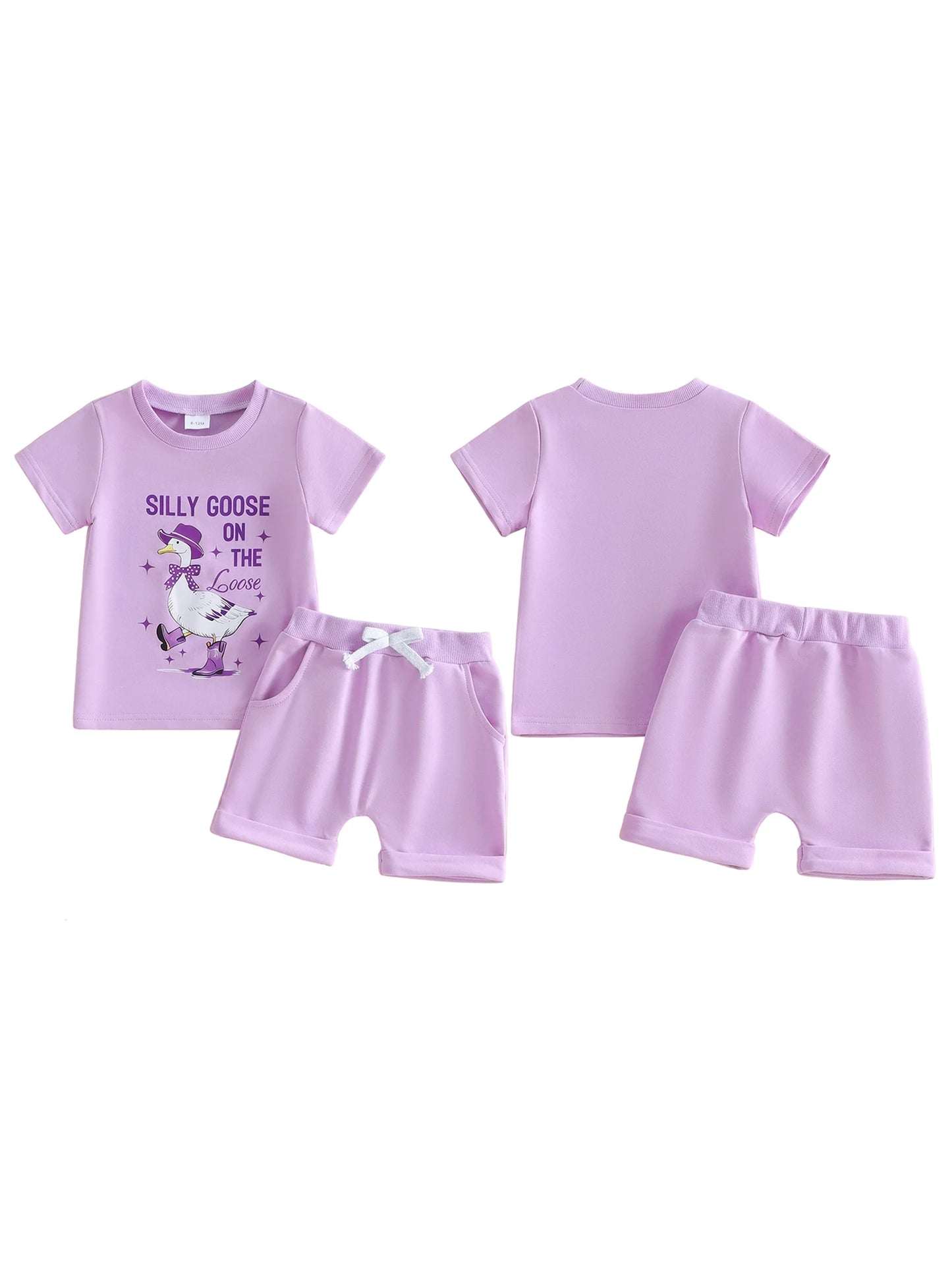 Purple Silly Goose Outfit