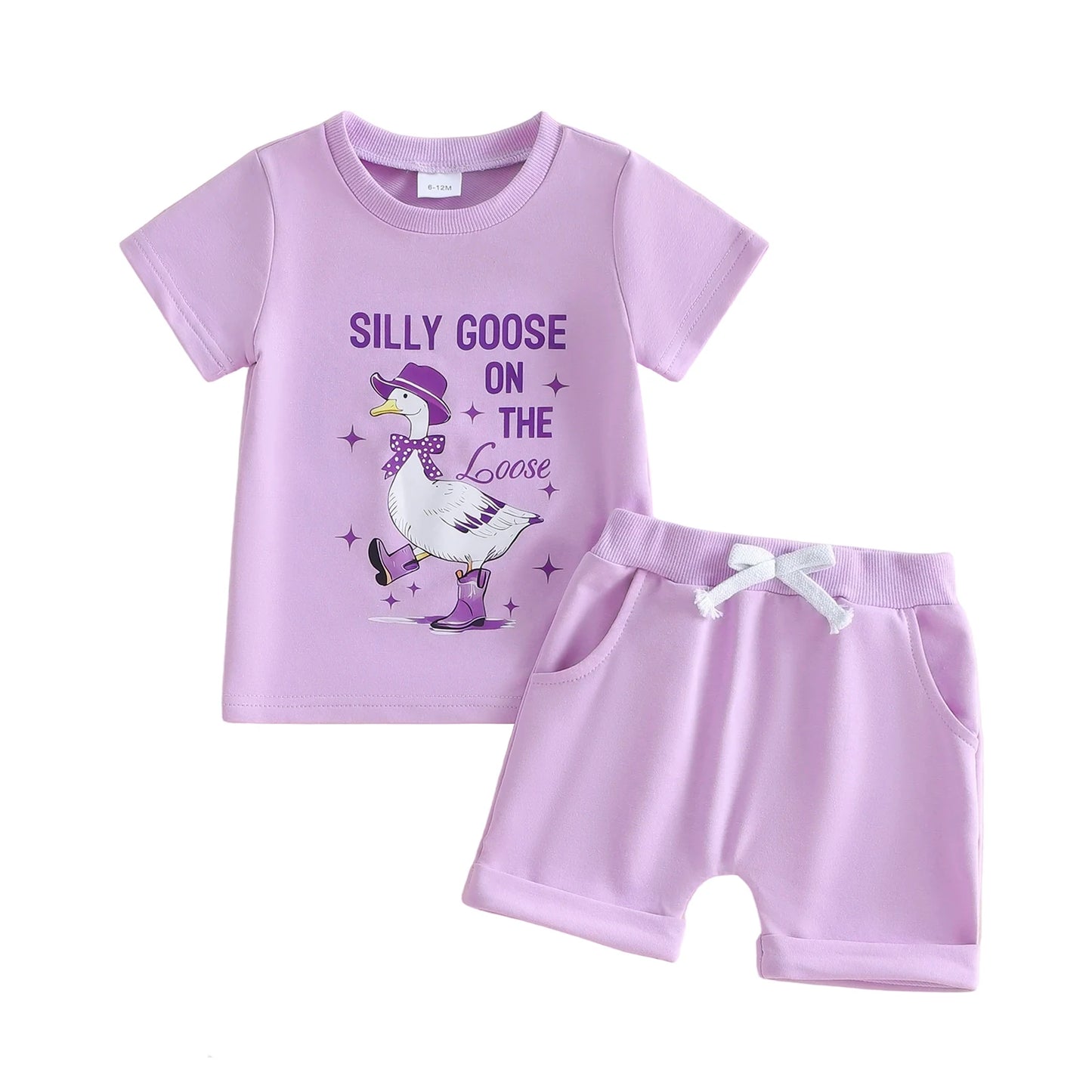 Purple Silly Goose Outfit