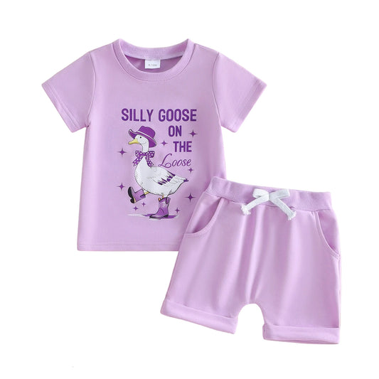 Purple Silly Goose Outfit