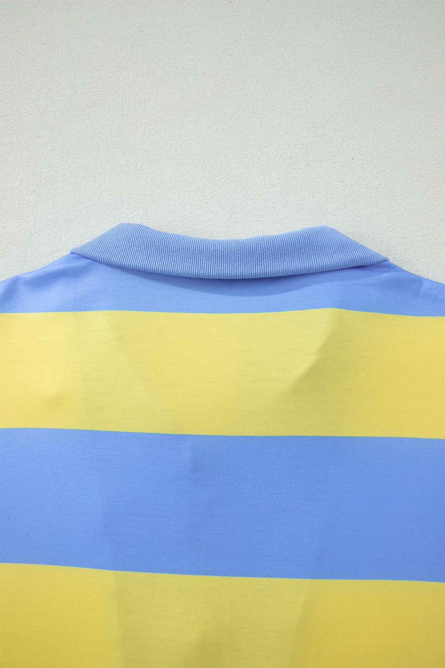 Sunshine Stripe Quarter Zip Short Set