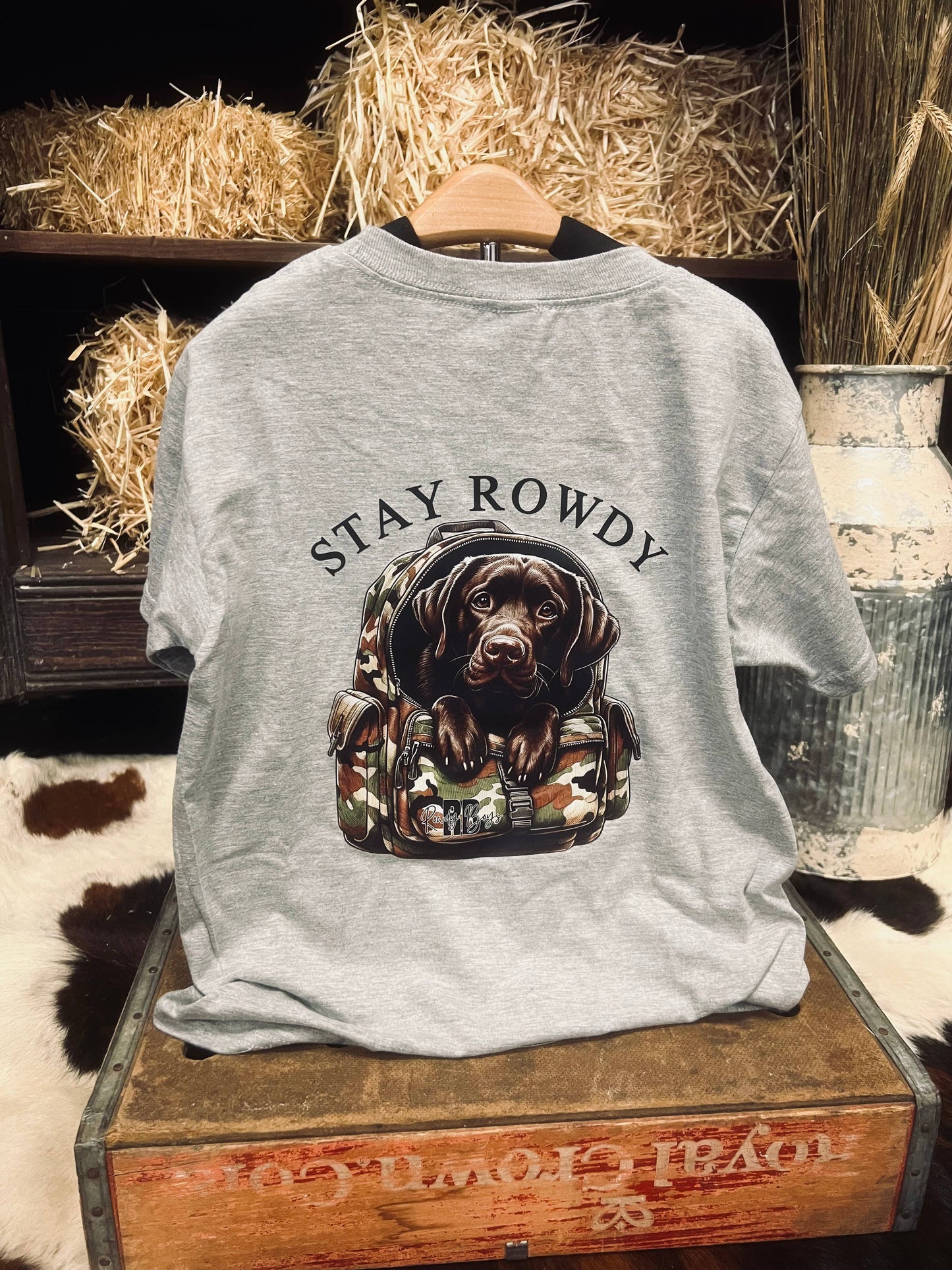 Stay Rowdy Youth Tee