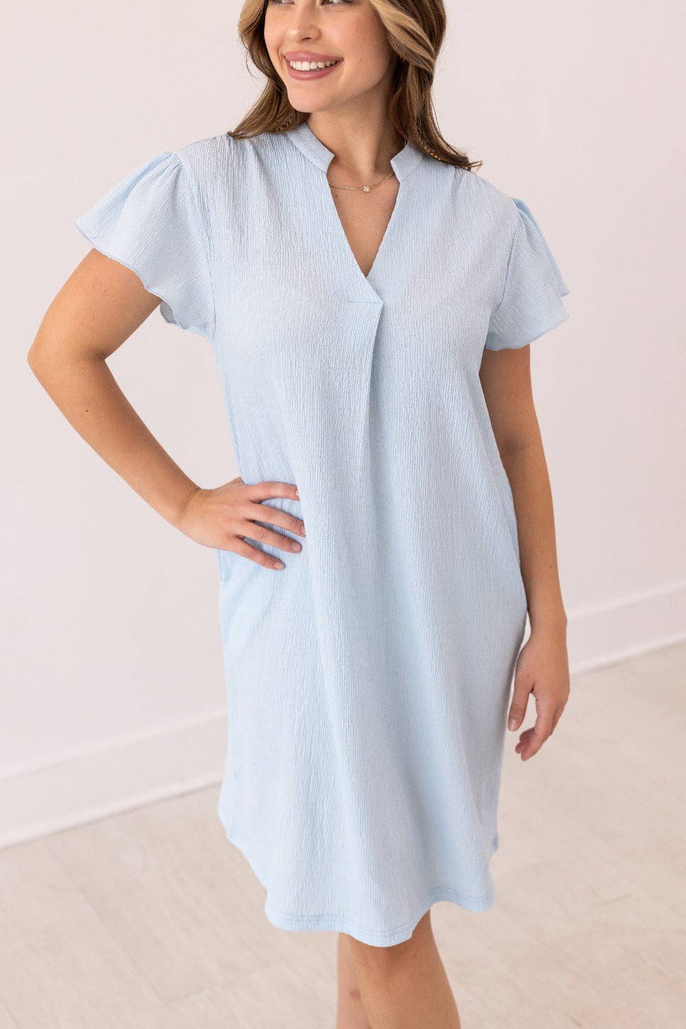 The Nicole Dress, Blue