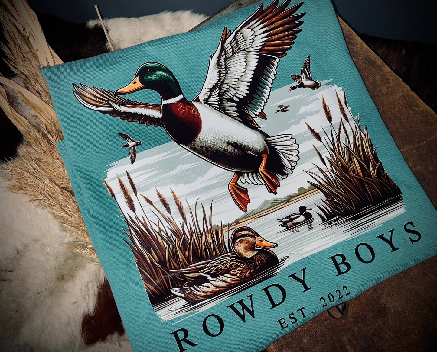 Flying Duck Adult Comfort Color Tee