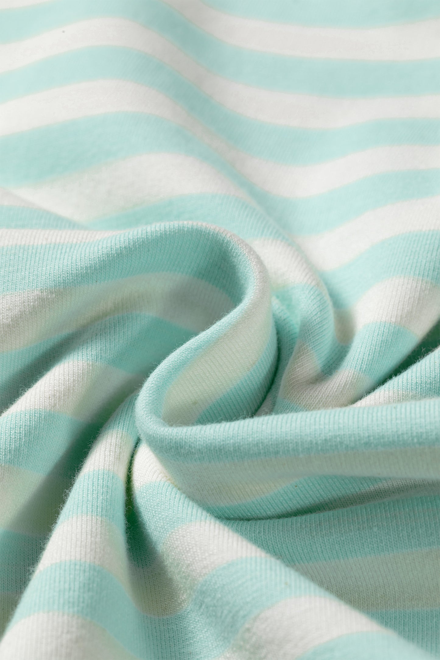 Mint Stripe Short Sleeve Top & Skort Set